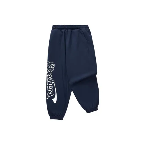 Skechers Classic Colorful Series Темно-синий/002Z Kids Вязаные Тренировочные брюки
