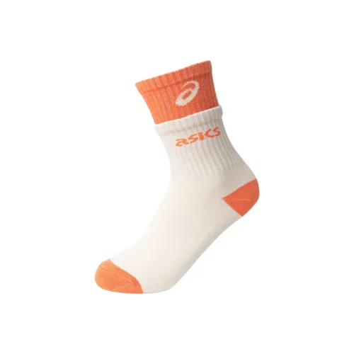 Asics носки 1 упаковка цвет оранжевый детский