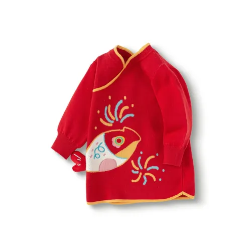 Balabala Платье Красное для детей 3-7 лет