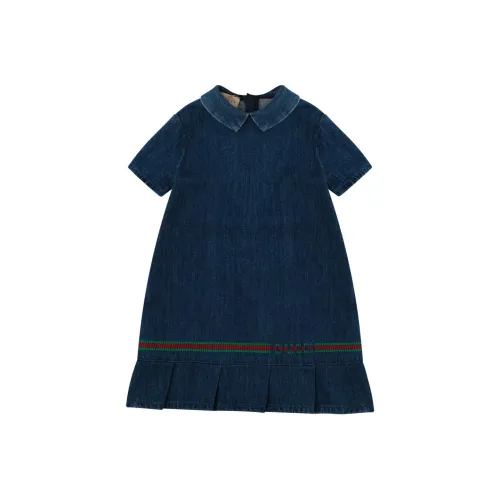 GUCCI Малыш Платье Морской синий Infant And Toddler