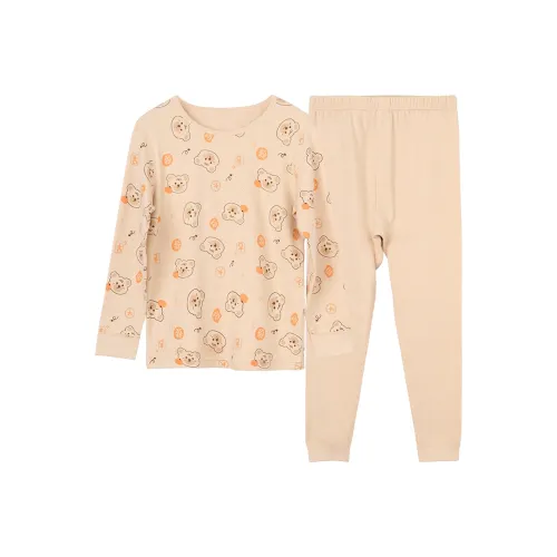 Red Bean Термический Комплект Светлый Абрикос Подростки