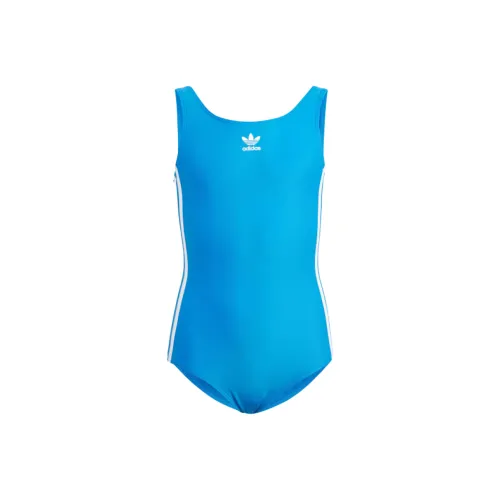 Adidas Детский Купальник Originals Синий Bird Детский