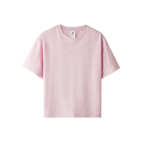 HLA Панда WOWO Panda Collection Антимоскитный Дышащий С принтом Модный Круглый вырез Короткий рукав Детский