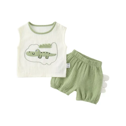 XiaoJinBu Повседневная спортивная одежда Зеленый Infant и Toddler