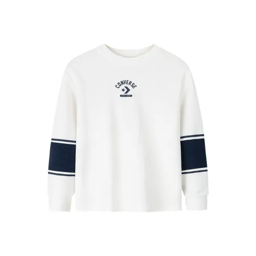 Конверс T Рубашка Классический стиль Белый Дети Возраст 3-7 лет