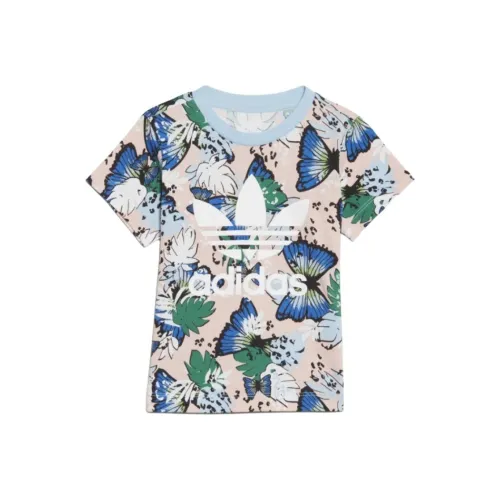 Adidas Originals HER STUDIO LONDON T-рубашка Туманный Коралловый Многоцветный Для малышей и детей дошкольного возраста