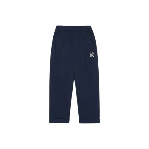 Mlb Base Logo New York Yankees Повседневные штаны Детские Темно-синий