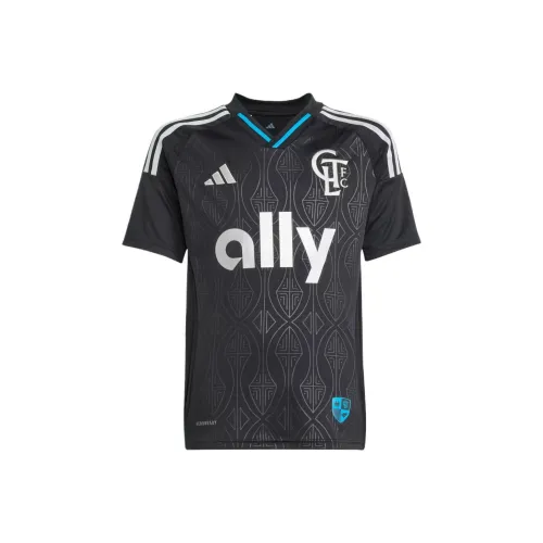 Adidas T-рубашка CHARLOTTE FCAEROREADY черная для подростков