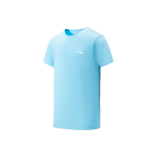 LINING YOUNG T-Рубашка Лунный Белый Синий Детская