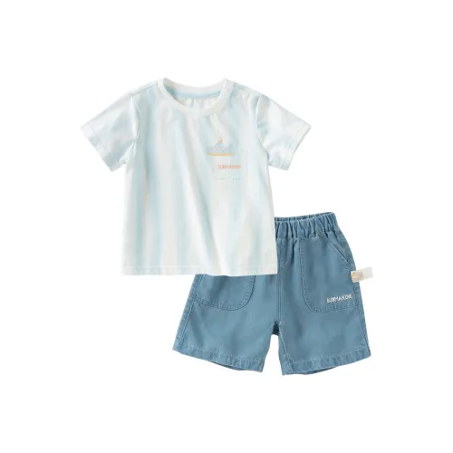 DAVE BELLA Повседневная спортивная одежда Сине-белые полоски для детей 3-7 лет