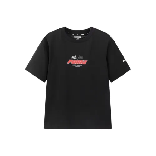 PUMA Sportstyle Series Черный 90001 Kids T Рубашки