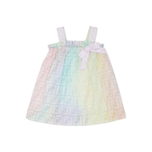 FENDI Платье Многоцветное Детское и для малышей