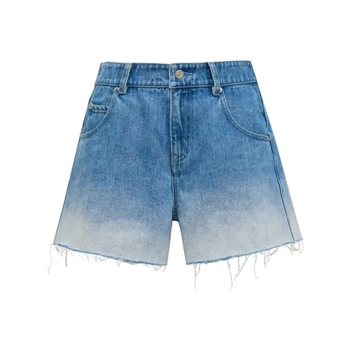 Lost In Echo Джинсовые шорты Женские Градиент Синий