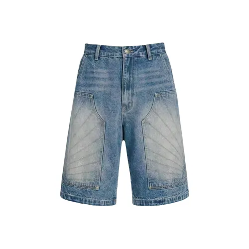 HAZL Джинсовые шорты Женские Винтажные синие