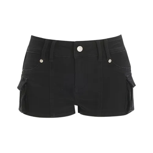MJB Черные Женские Джинсовые Шорты