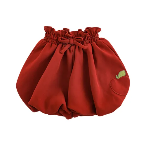 YOEHYAUL Шорты для детей 3-7 лет красный