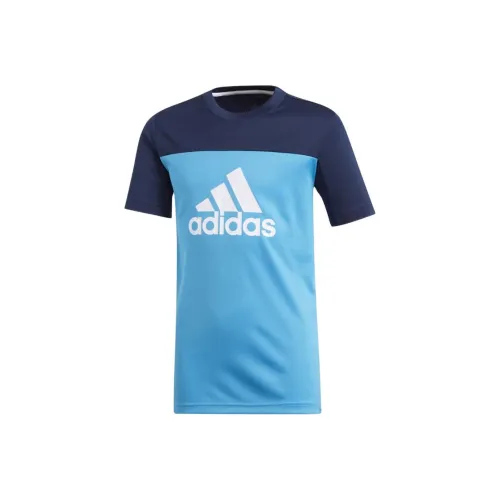 Adidas Blue Kids T-Shirts