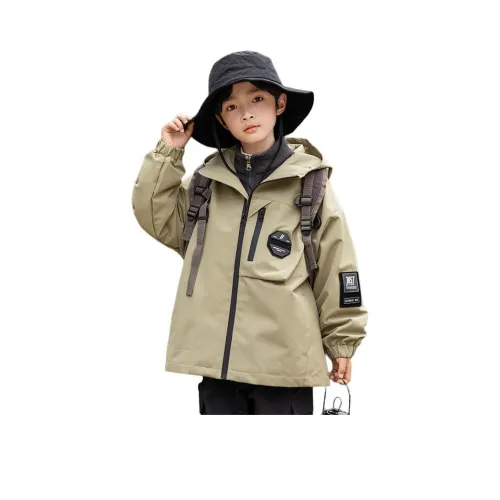 TAOTIANMAO Ветровка Бежево-абрикосовая Подростки