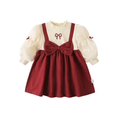 JELLYBABY Платье Красное для детей 3-7 лет