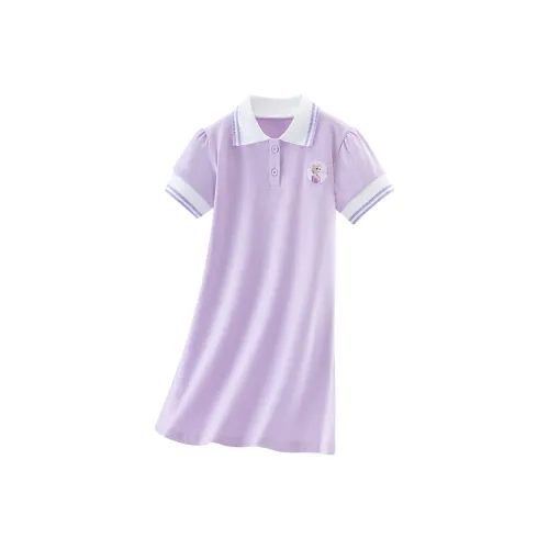 Disney Детское платье фиолетовое для детей 3-7 лет