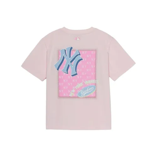 MLB KIDS Classic Monogram New York Yankees T-Shirt SS25 Light Pink Baby