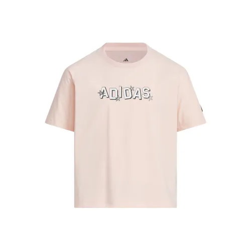 Adidas Sportswear Ледяной кристалл Розовый Kids Т-рубашки