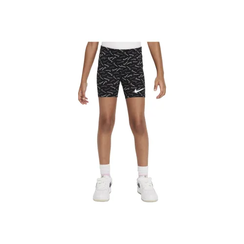 Nike Детская одежда Велосипед Шорты Детский Черный
