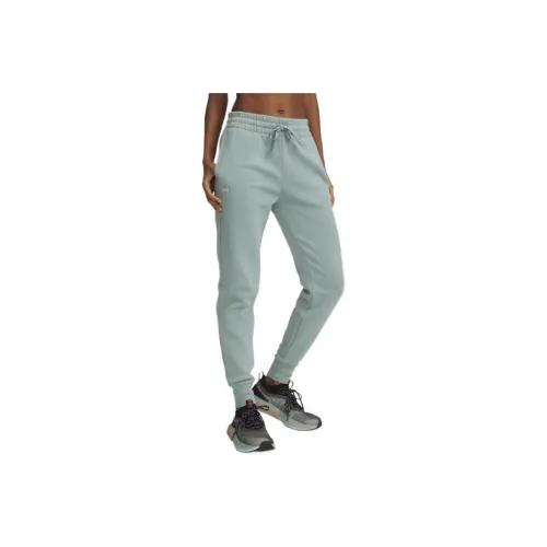Under Armour Rival Fleece Спортивные брюки Женские Серый Зеленый
