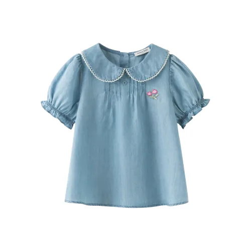 DAVE BELLA Джинсовая рубашка синий цвет для детей 3-7 лет