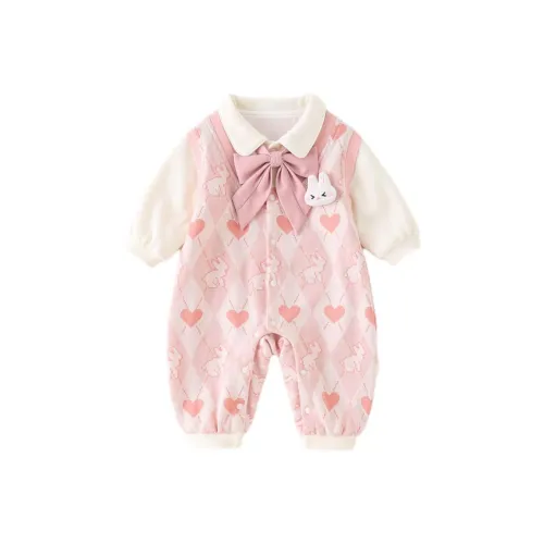 XiaoJinBu Комбинезон Розовый Infant и Toddler