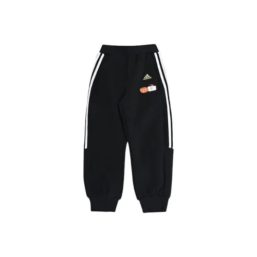 Adidas Вязаные Тренировочные Штаны Черные Детские