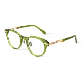 Прозрачный зеленый золотой