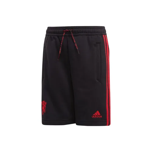 Adidas MANCHESTER UNITED THEATRE OF DREAMS Шорты Подростки Черный Красный