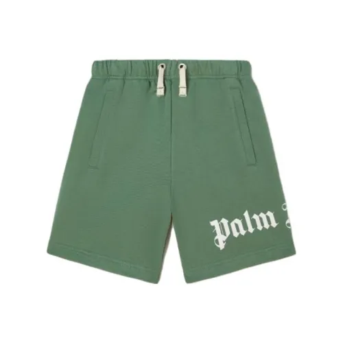 PALM ANGELS Зеленый Kids Short