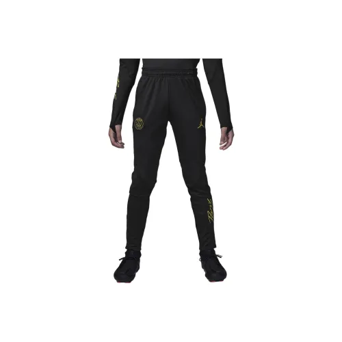 Jordan Paris Saint Germain Strike Вязаные тренировочные штаны для детей черные