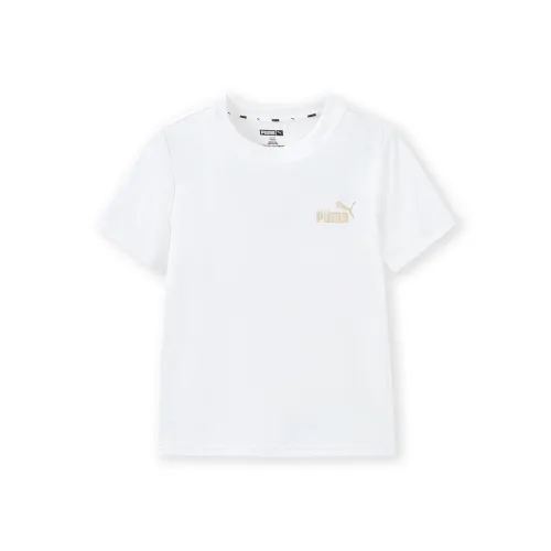 PUMA Sportstyle Series T-Shirt Raw Белый Детский