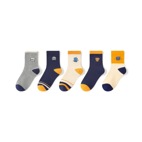 Montagut Робот Высокие носки 5 пар Kids Носки