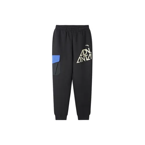 Antakids Вязаные тренировочные штаны Dream черные для детей