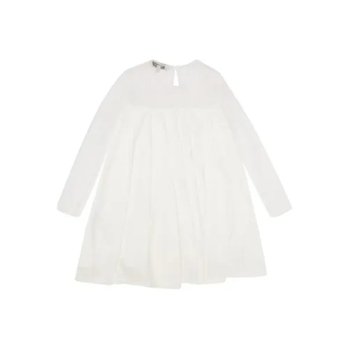 TWINSET Milano Платье Белое Детское