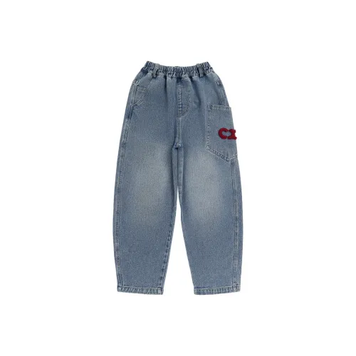 momasong Цвет изображения Kids Джинсы