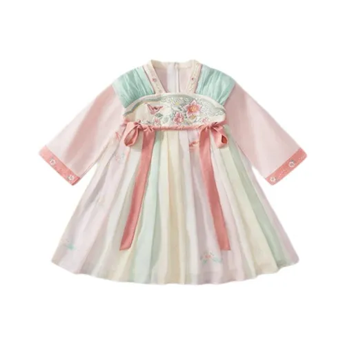 JELLYBABY Ханьфу Детский Светло-Розовый