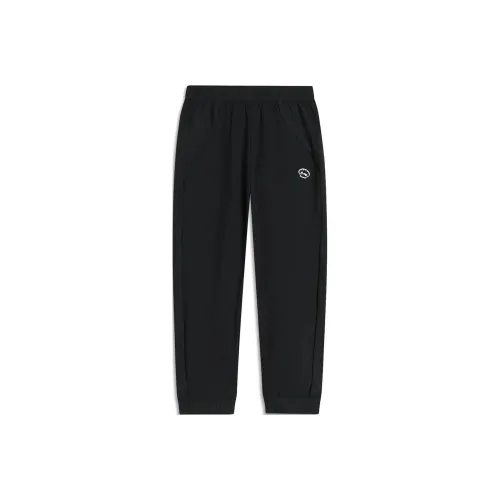 LINING YOUNG Sports Life Collection Черный Kids Вязаные Тренировочные Брюки