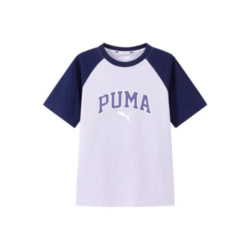 PUMA Sportstyle Series Футболка Фиолетовые и Синие Тон
