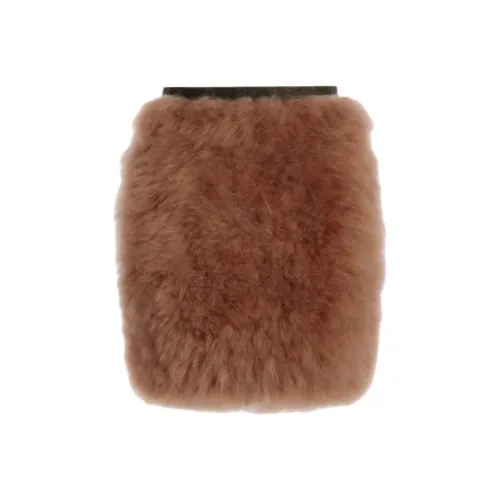 BALLY Кожаные короткие юбки Женские Светлый Умбра