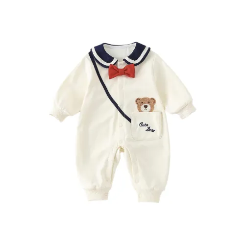 XiaoJinBu Комбинезон Ecru для младенцев и малышей