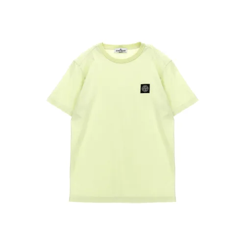 STONE ISLAND T-рубашка Желтая Детская