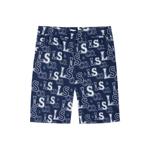 Levis Темный индиго Унисекс Короткий