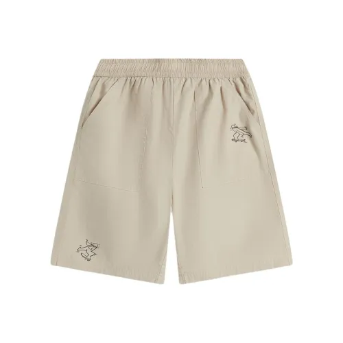 LINING YOUNG Sports Life Collection Overall Fitness Шорты Подростки Берег Серый