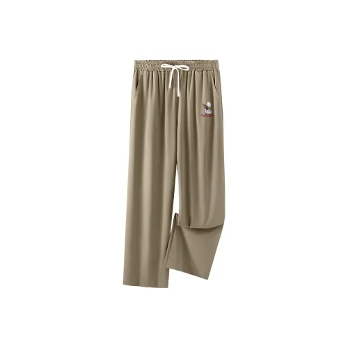 Хлопок Унисекс Повседневные Брюки