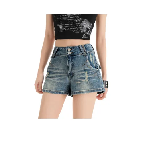 NHZN Женские джинсовые шорты